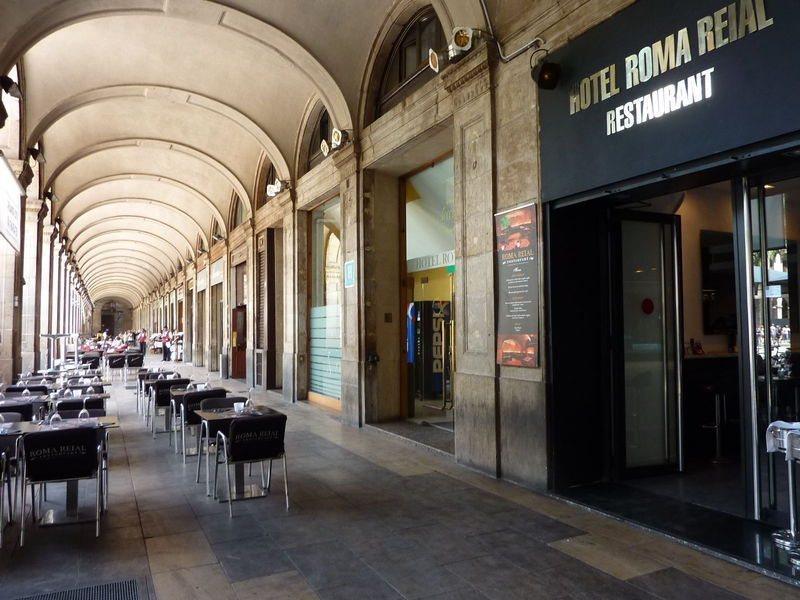 מלון ברצלונה Roma Reial מראה חיצוני תמונה